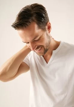 Pier One T-Shirt BasicWhite Uomo T-shirt E Polo PI922O0YI-A11 -Pier One 02deb22a3a584afb95c76585b89a8523