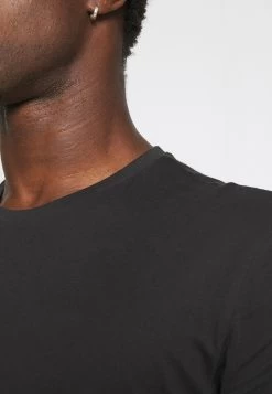 Pier One 3 PackT-Shirt BasicBlack/Mottled Dark Grey/Bordeaux Uomo T-shirt E Polo PI922O0GQ-Q16 -Pier One 04cd6e61680f434c97b57d78f55241fd