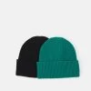 Pier One Unisex 2 PackBerrettoBlack/Green Uomo Cappellie Berretti PI954P00N-Q13 -Pier One 04cdf83b80534deb9ede9181d48b8914