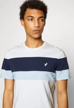 Pier One T-Shirt Con Stampa - White/Blue -Pier One 0c4d7a9c58b9432c847d4bba78c7bc49