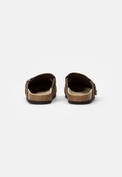 Pier One Leather Unisex - Pantofole - Brown -Pier One 18a09b6c3e71439784e427988b058842