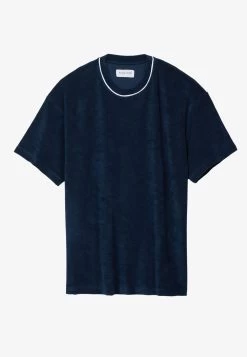 Pier One T-Shirt BasicDark Blue Uomo T-shirt E Polo PI922O0YW-K11 -Pier One 1a6067ac6e3d409eaa6253a0f827b7f7