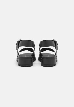 Pier One LeatherSandaliBlack Donna Sandali PI911A0GU-Q11 -Pier One 1c59983cb8544fa68792c19843ec05ba