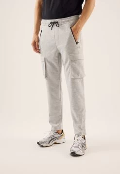 Pier One Pantaloni SportiviMottled Light Grey Uomo Pantaloni PI922E05P-C11