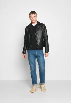 Pier One 2Pack - Maglione - Black/Bordeaux