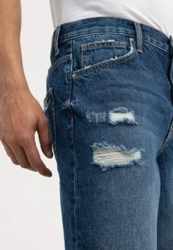 Pier One Shorts Di JeansDark Blue Denim Uomo Jeans PI922F05E-K11 -Pier One 276254a4979c4bad9439f125663ea190