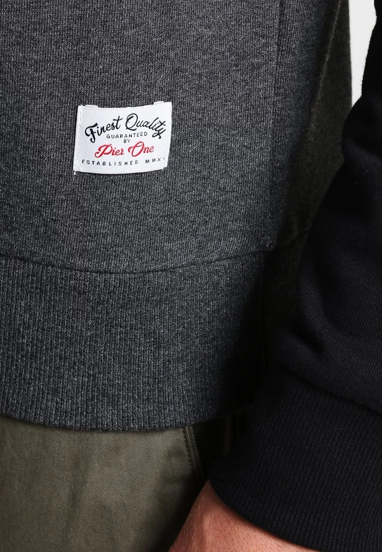 Pier One FelpaMottled Dark Grey Uomo Maglieria E Felpe PI922SA1F-C11 7 Pier One FelpaMottled Dark Grey Uomo Maglieria E Felpe PI922SA1F-C11 - immagine 5