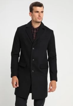 Pier One Wheeler Coat- Cappotto Classico - Black
