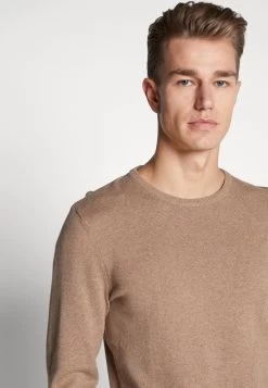 Pier One Basic CrewneckMaglioneMottled Beige Uomo Maglieria PI922Q009-B12 -Pier One 335bf7026dc54e42988824cf79787f9f