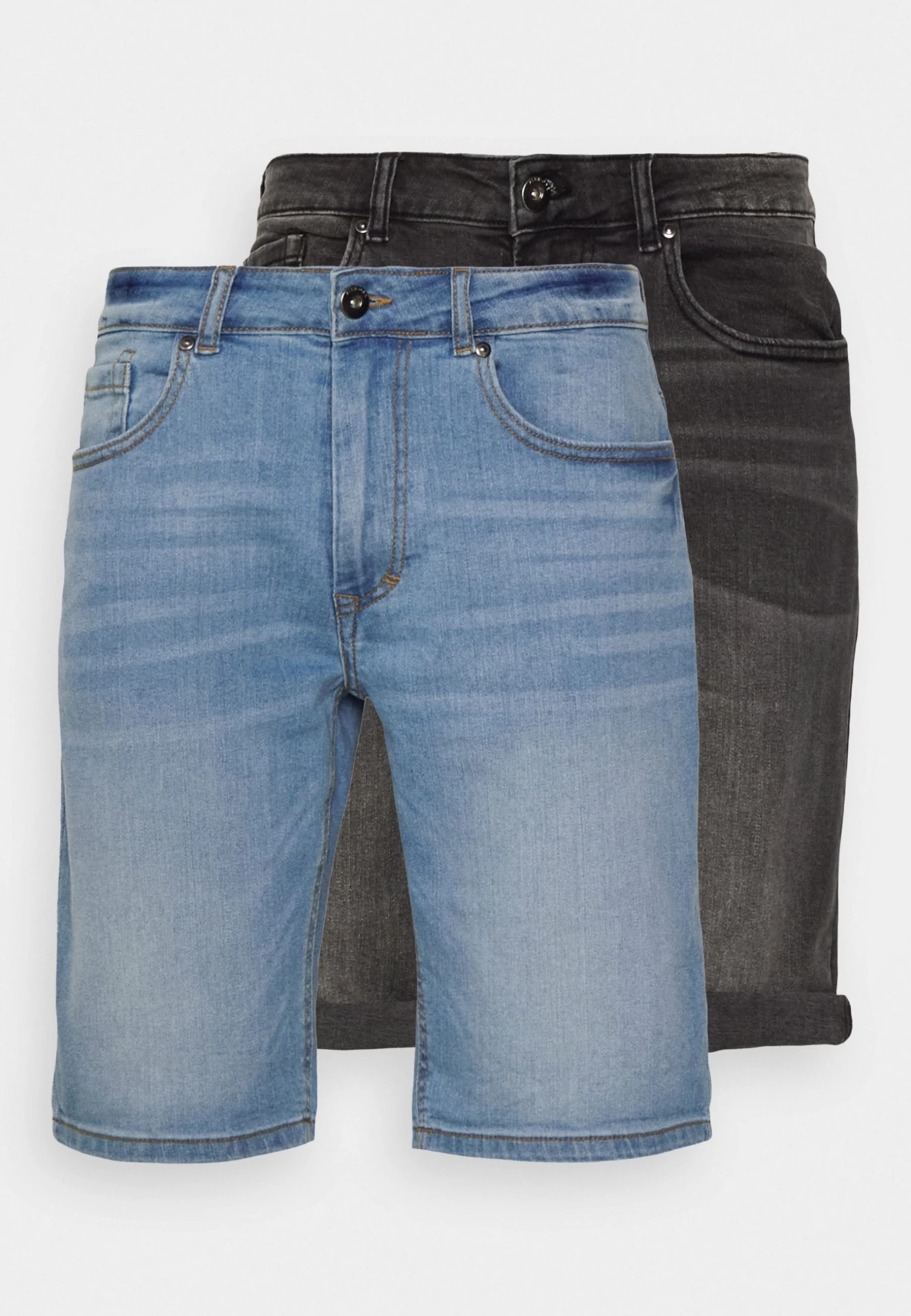 Pier One Shorts Di JeansLight Blue Denim Uomo Jeans PI922F05B-K11 7 Pier One Shorts Di JeansLight Blue Denim Uomo Jeans PI922F05B-K11 - immagine 5