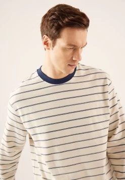 Pier One Maglietta A Manica LungaWhite Uomo T-shirt E Polo PI922O0Y5-A11 -Pier One 37ce958fff664c5d84df928f15206740