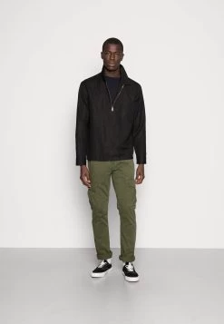 Pier One 2 PackMaglietta A Manica LungaBlack Uomo T-shirt E Polo PI922O0GT-Q11