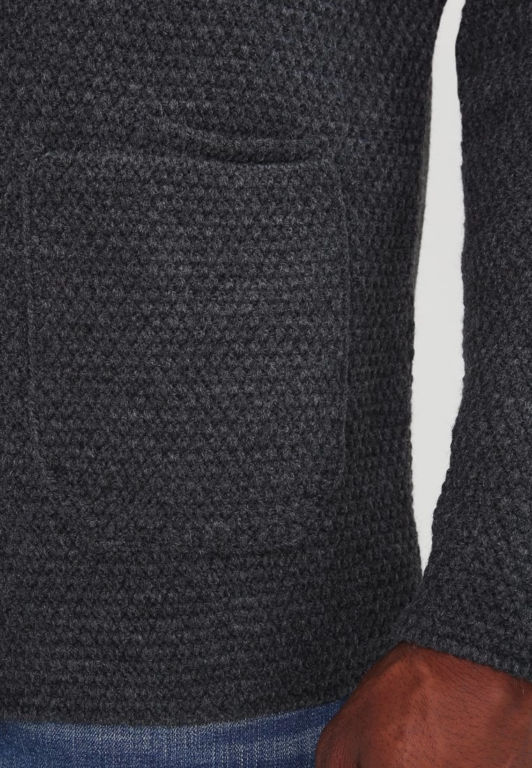 Pier One Cardigan - Mottled Dark Grey 7 Pier One Cardigan - Mottled Dark Grey - immagine 5