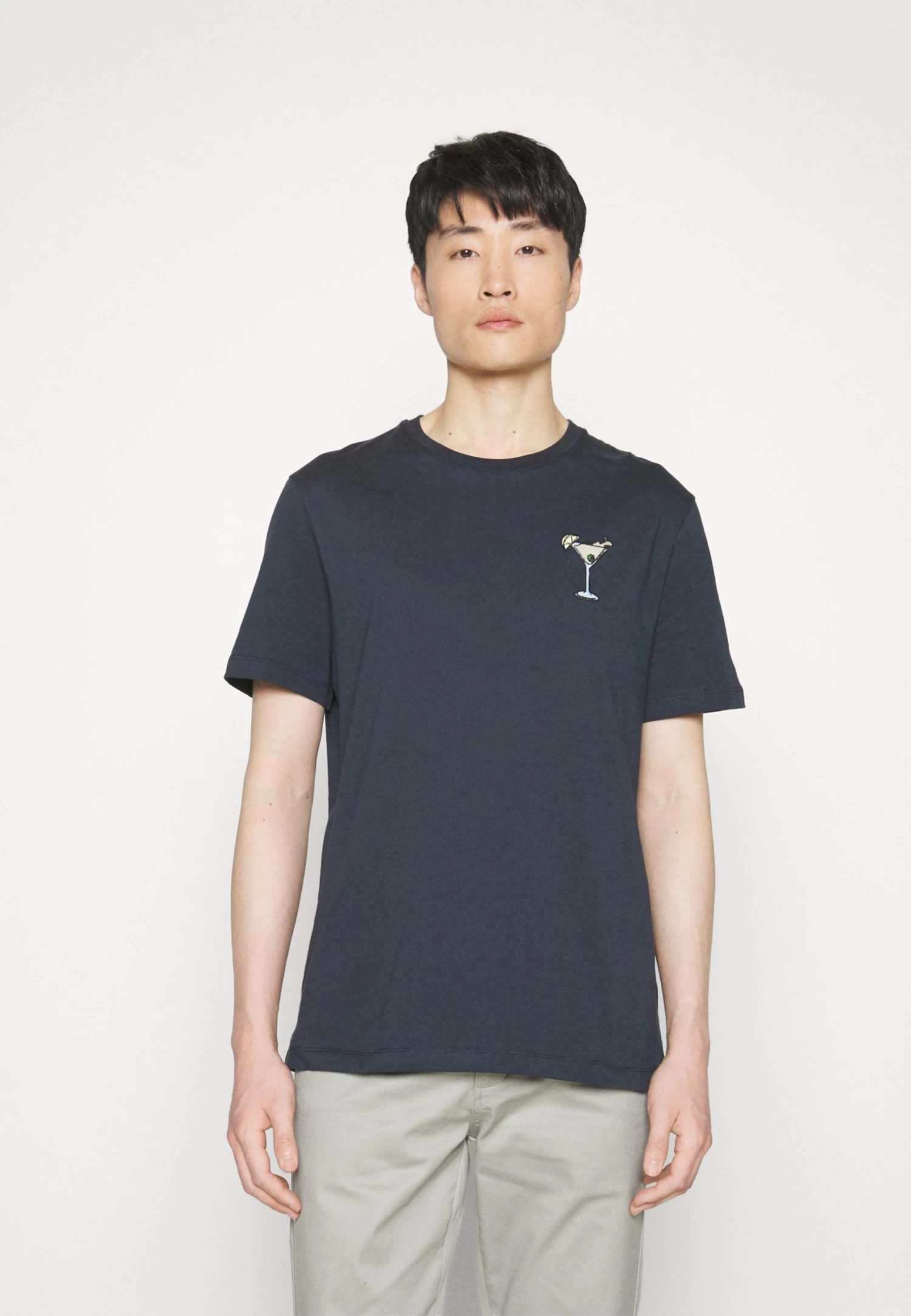 Pier One Cocktail Tee- T-Shirt Con Stampa - 503 - Dark Blue 3 Pier One Cocktail Tee- T-Shirt Con Stampa - 503 - Dark Blue