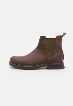 Pier One LeatherStivalettiBrown Uomo Stivaletti/Stivali PI912K0CJ-O11