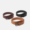 Pier One 3 Pack UnisexCinturaBlack/Brown/Cognac Uomo Cinture PI954D01N-Q11 2 Pier One 3 Pack UnisexCinturaBlack/Brown/Cognac Uomo Cinture PI954D01N-Q11 -Pier One 42b03ec1f8144058b2682837f1279b7f