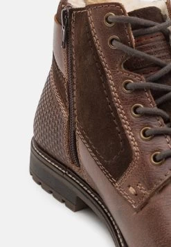 Pier One LeatherStivaletti StringatiBrown Uomo Stivaletti/Stivali PI912K0CN-O11 -Pier One 4461651aa0904d5286f1a92fbcb740ed