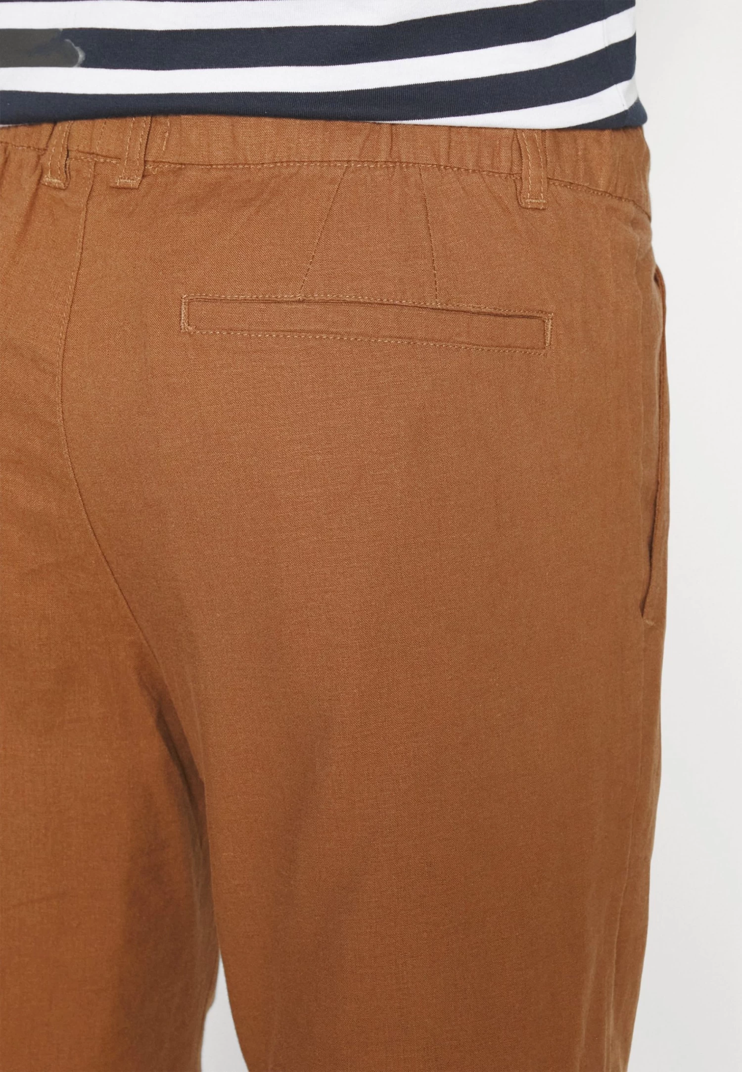 Pier One Linen Blend Drawcord Shorts ShortsBrown Uomo Bermuda PI922F04V-O11 8 Pier One Linen Blend Drawcord Shorts ShortsBrown Uomo Bermuda PI922F04V-O11 - immagine 6
