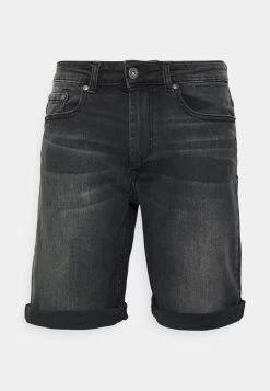 Pier One Shorts Di Jeans - Grey Denim