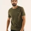 Pier One T-Shirt BasicOlive Uomo T-shirt E Polo PI922O0XD-N11 -Pier One 4cd3265c666c4679ab8023cb5e6ad06f