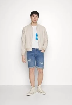 Pier One Shorts Di JeansBlue Denim Uomo Bermuda PI922F04L-K11 -Pier One 510543ecbacb4c7a92b32894d48c68b5