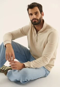 Pier One FelpaBeige Uomo Maglieria E Felpe PI922S0HL-B11 -Pier One 530b49818dab4992a266c680f2528538