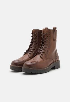 Pier One Leather Stivaletti Con PlateauCognac Donna Stivaletti PI911N09R-O11 -Pier One 60ccaccfcff54177acd4952fad51884c