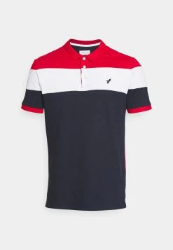 Pier One PoloRed/White/Dark Blue Uomo T-shirt E Polo PI922P04F-G12 -Pier One 675a769077d74ac2a77f3d024472fe96