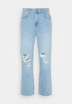 Pier One Distress On KneesJeans BaggyLight Blue Denim Uomo Jeans PI922G04N-K11 -Pier One 6c561d8272b94404a72faaf104617fd2