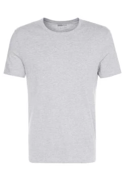 Pier One T-Shirt BasicLight Grey Melange Uomo T-shirt E Polo PI922O00I-C11 -Pier One 708cc804ee7640c482b187f228ef05f2