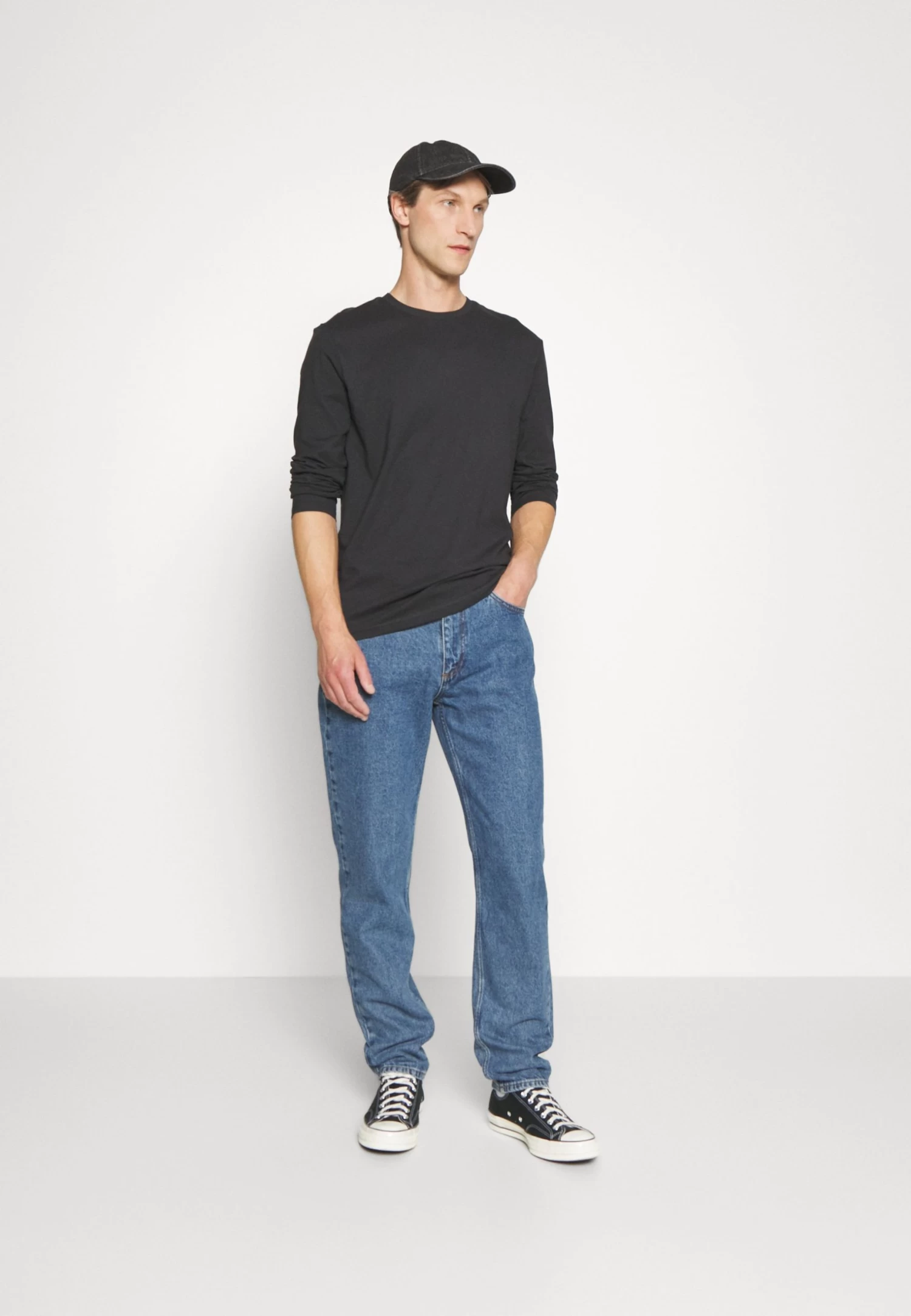 Pier One Maglietta A Manica LungaBlack Uomo T-shirt E Polo PI922O0UM-Q13 4 Pier One Maglietta A Manica LungaBlack Uomo T-shirt E Polo PI922O0UM-Q13 - immagine 2