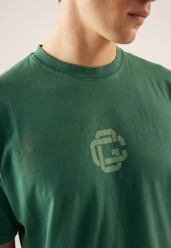 Pier One T-Shirt Con StampaGreen Uomo T-shirt E Polo PI922O0Y4-M11 -Pier One 71a13548f0774871ba4821ebfe6a2a29