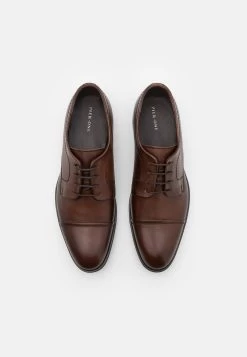 Pier One LeatherStringateBrown Uomo Scarpe Eleganti PI912M0CQ-O11 -Pier One 7346db34823849e7880c3e6950202971