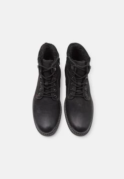 Pier One LeatherStivaletti StringatiBlack Uomo Stivaletti/Stivali PI912K0C8-Q11 -Pier One 7ae96faf5109412ea73214e1309941e3