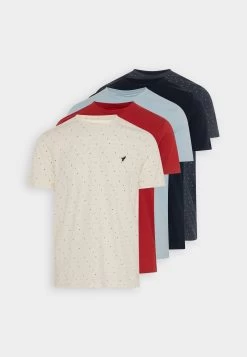 Pier One 5 PackT-Shirt BasicDark Blue/White/Red Uomo T-shirt E Polo PI922O0TV-K12 -Pier One 7c8adf1583084519b45d5ca34c19d68e