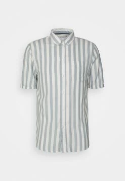 Pier One Camicia - Light Blue/White