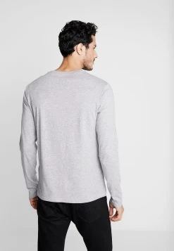 Pier One Maglietta A Manica LungaMottled Grey Uomo T-shirt E Polo PI922O0GP-C11 -Pier One 8478732414c64f0aabb6957d5182c7ca