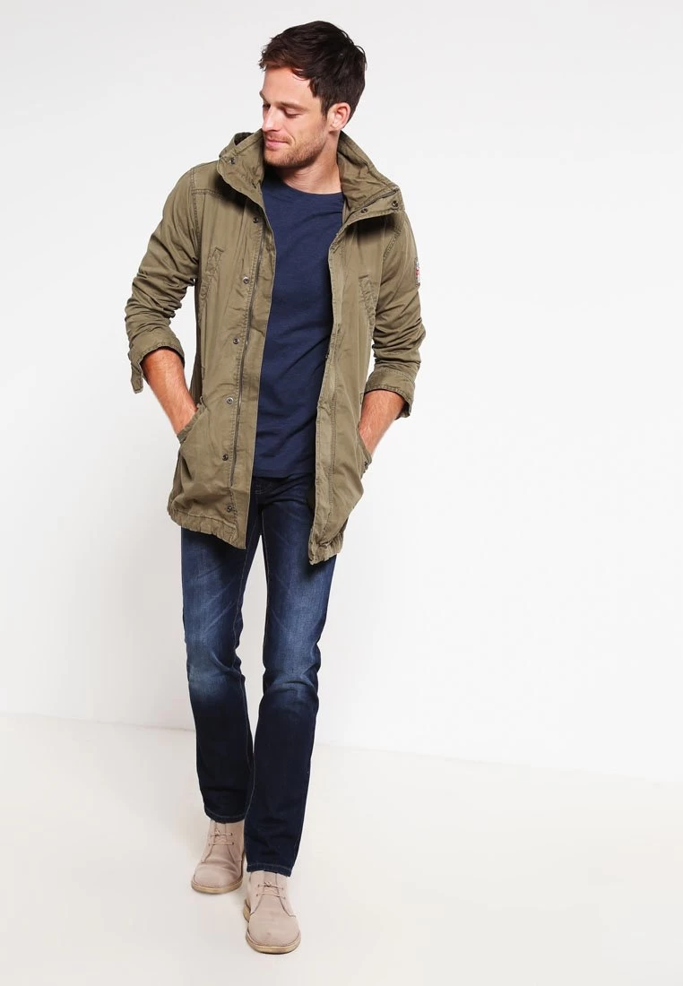 Pier One T-Shirt BasicDark Blue Melange Uomo T-shirt E Polo PI922O00I-K16 4 Pier One T-Shirt BasicDark Blue Melange Uomo T-shirt E Polo PI922O00I-K16 - immagine 2