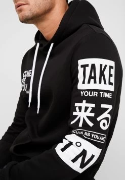 Pier One Felpa Con CappuccioBlack Uomo Maglieria E Felpe PI922S03M-Q11 -Pier One 851a65e14dcc4b70839cb944019d7fa0