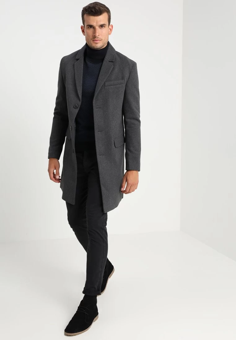 Pier One Wheeler Coat Cappotto ClassicoMottled Grey Uomo Cappotti PI922T00P-C11 4 Pier One Wheeler Coat Cappotto ClassicoMottled Grey Uomo Cappotti PI922T00P-C11 - immagine 2