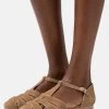 Pier One Leather Ballerine Con CinturinoBeige Donna Ballerine PI911A0GQ-B11 -Pier One 89cc0456713047b0a98c761fb3fcc6b6