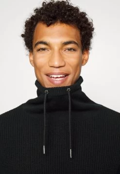 Pier One Structure Block High CollarCardiganBlack Uomo Maglieria PI922Q0BC-Q11 -Pier One 8ae538afff544777a63a44071114fc02