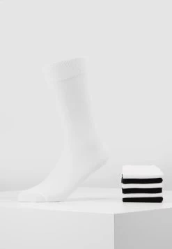 Pier One 7 Pack - Calze - White/Black