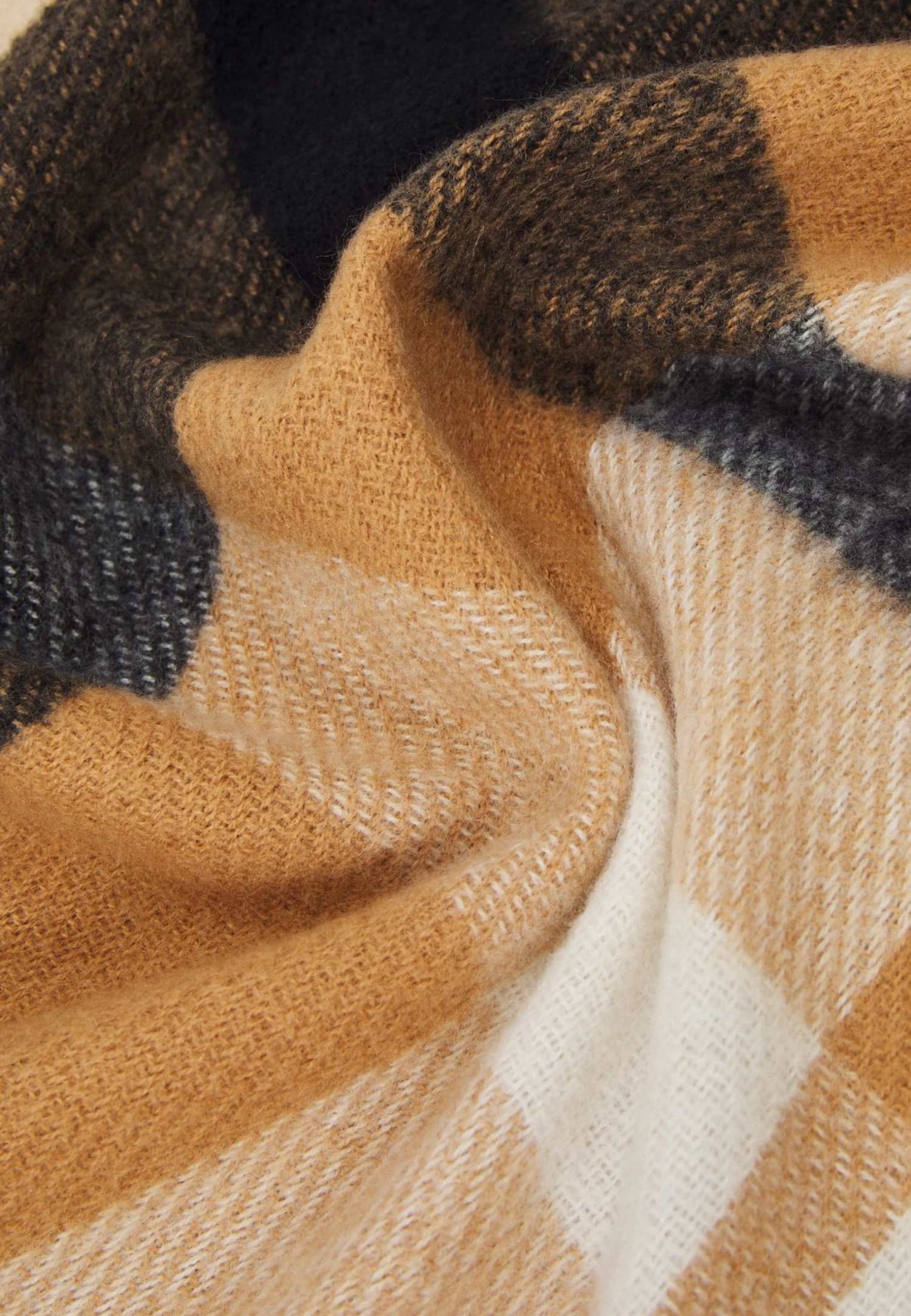 Pier One Set Unisex - Sciarpa - Black/Beige 5 Pier One Set Unisex - Sciarpa - Black/Beige - immagine 3