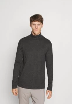 Pier One 3 PackMaglietta A Manica LungaBlack/Dark Grey/White Uomo T-shirt E Polo PI922O0UL-Q11 -Pier One 96206b28578c4d148f49e7129c27a886