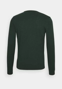 Pier One Basic CrewneckMaglioneMottled Dark Green Uomo Maglieria PI922Q009-M12 -Pier One 969fbb21a70c4a419db7918e1d788cea