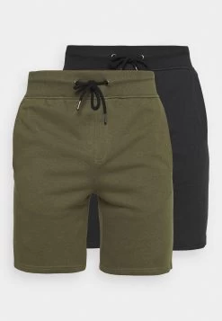 Pier One 2 PackShortsBlack/Olive Uomo Bermuda PI922F046-Q11 -Pier One 97446a5d1f4444a39e0756e4edaa81f0