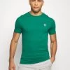 Pier One T-Shirt BasicDark Green Uomo T-shirt E Polo PI922O0Q8-M11 -Pier One 987abde02cef4d8cbd9ca05e9936e10f