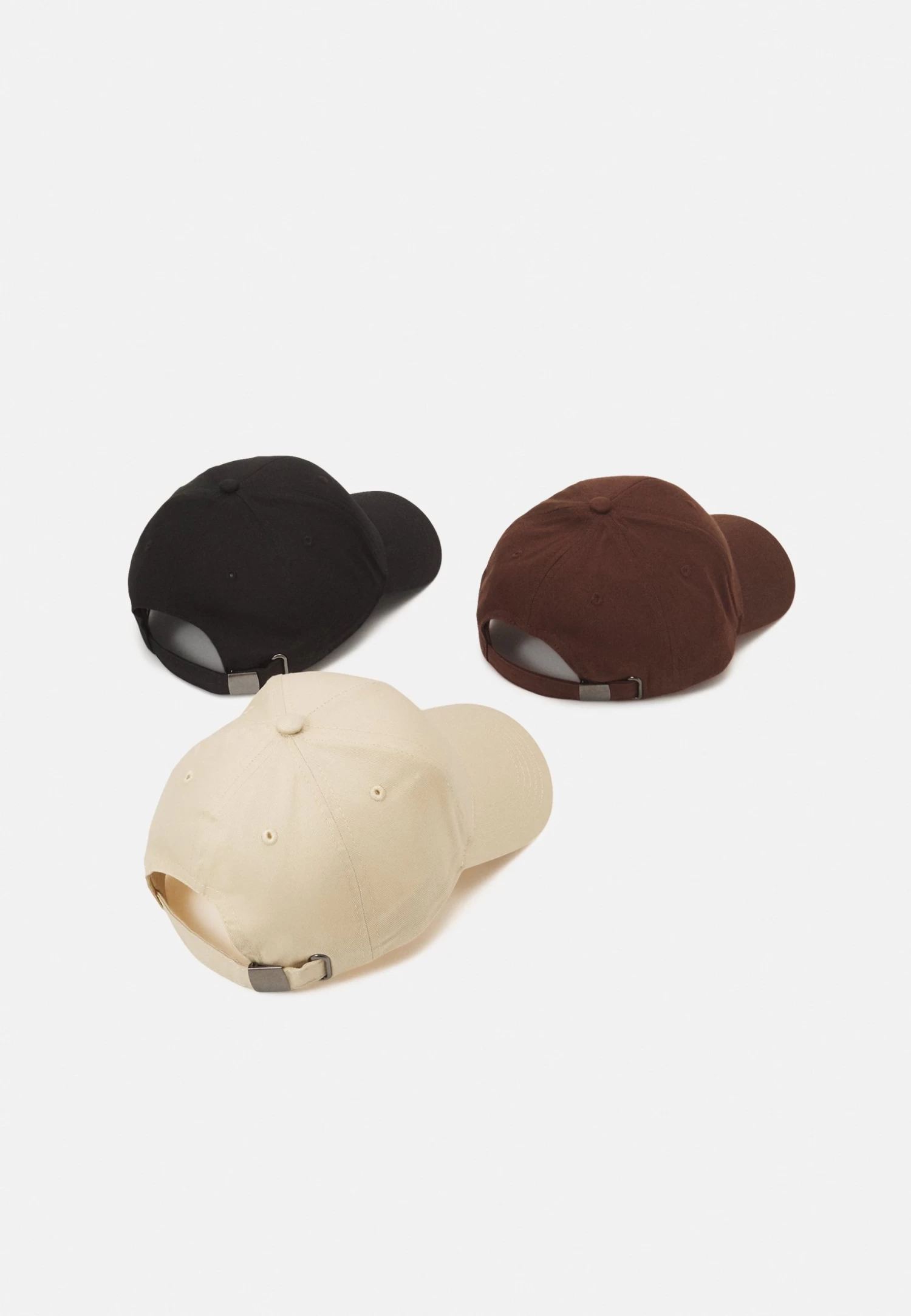 Pier One Unisex 3 PackCappellinoBlack/Dark Brown/Beige Donna Cappelli E Foulard PI954Q00J-Q11 4 Pier One Unisex 3 PackCappellinoBlack/Dark Brown/Beige Donna Cappelli E Foulard PI954Q00J-Q11 - immagine 2