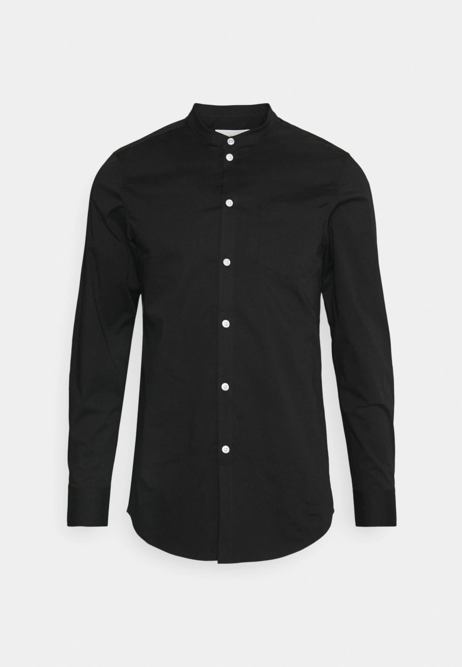 Pier One Muscle Fit Stand- Camicia - Black 8 Pier One Muscle Fit Stand- Camicia - Black - immagine 6